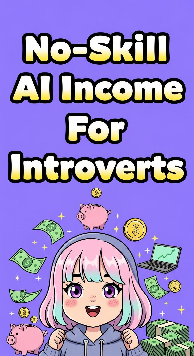 No-Skill AI Income For Introverts