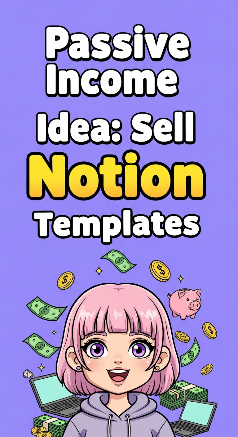 Passive Income Idea: Sell Notion Templates