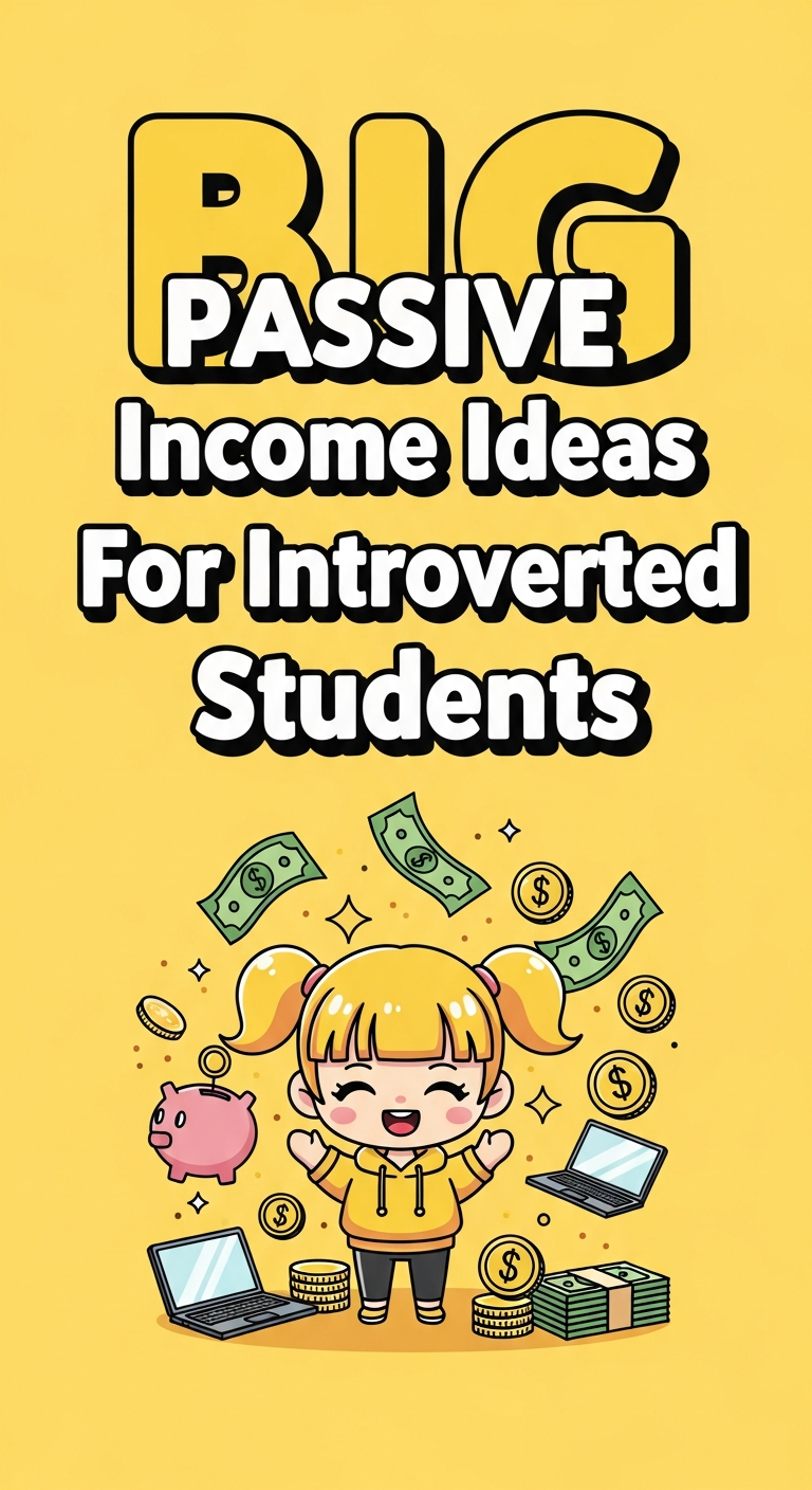 Passive Income Ideas For Introverted Students