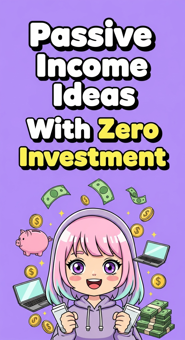 Passive Income Ideas With Zero Investment