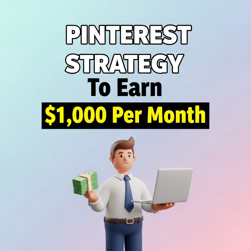 Pinterest Strategy To Earn $1,000 Per Month