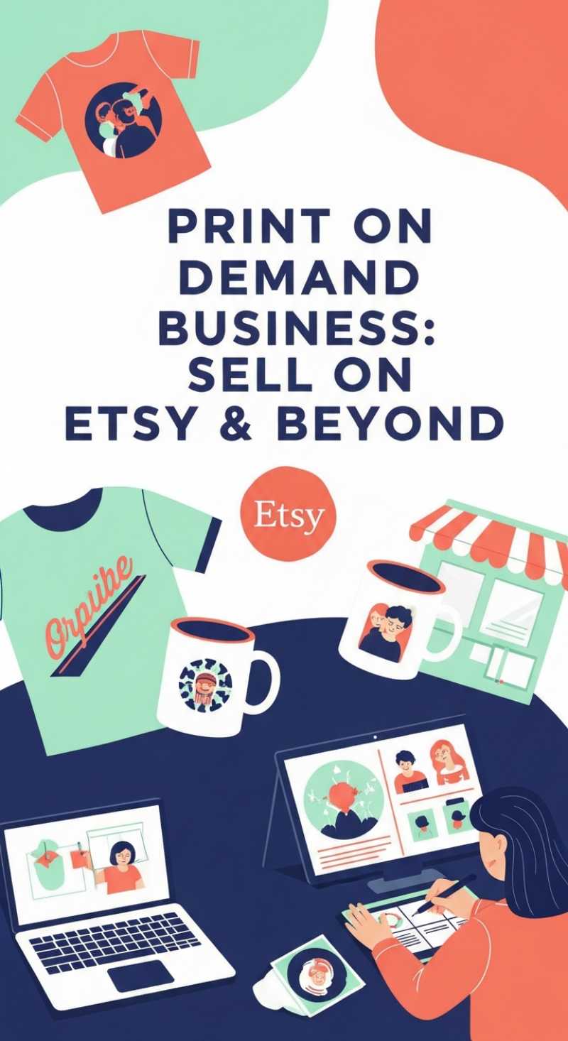 Print on Demand Business: Sell on Etsy & Beyond