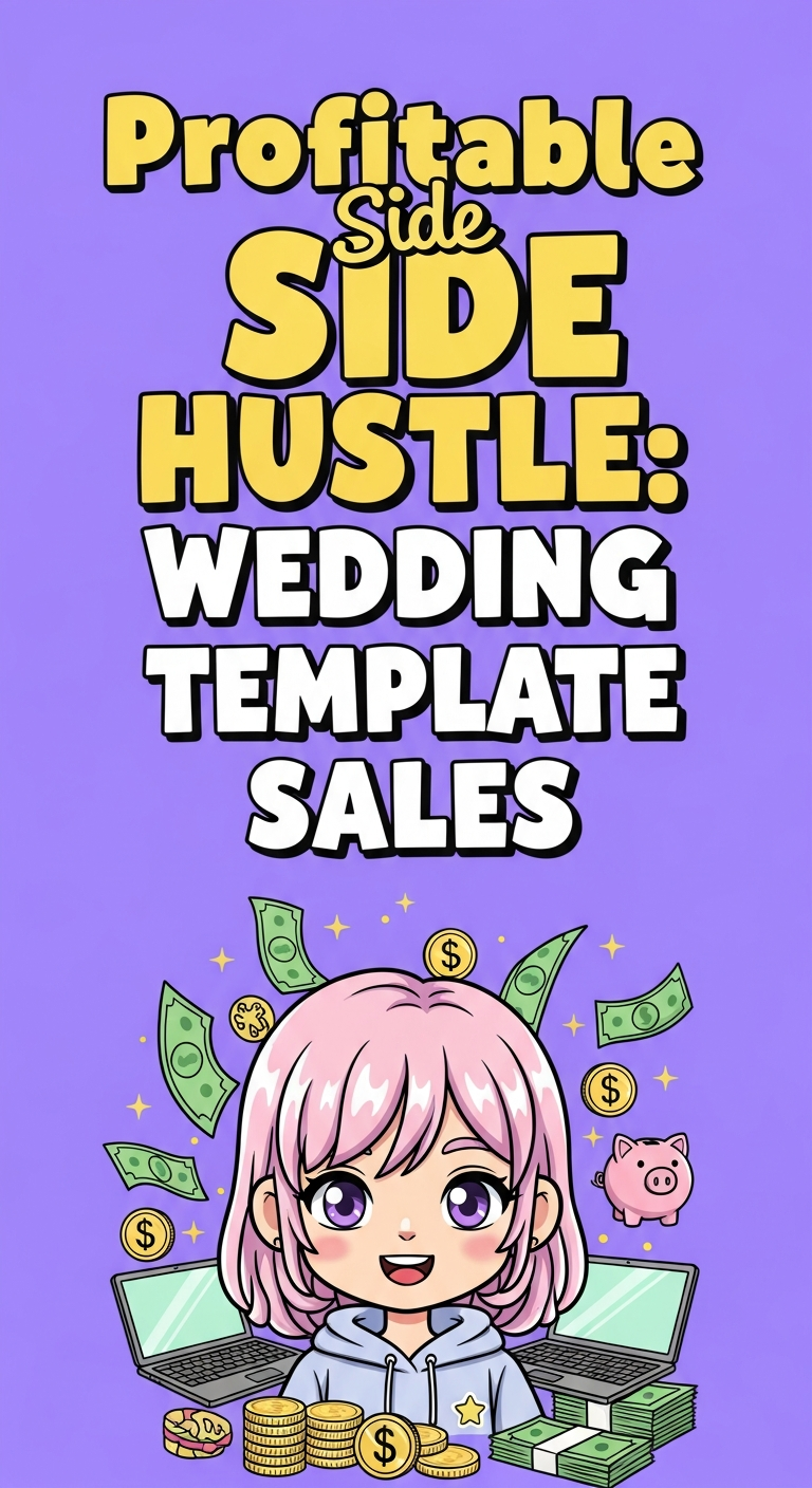 Profitable Side Hustle: Wedding Template Sales