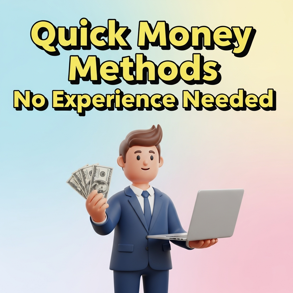 Quick Money Methods No Experience Needed