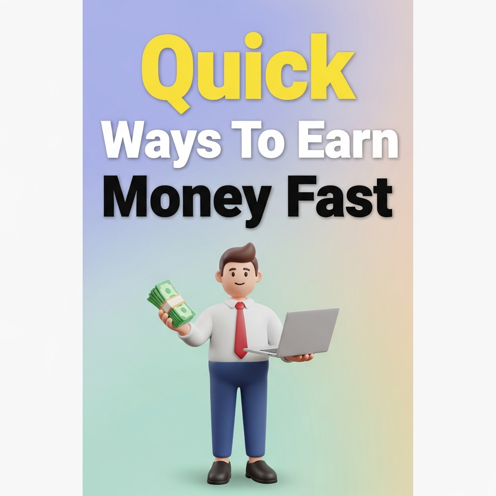 Quick Ways To Earn Money Fast