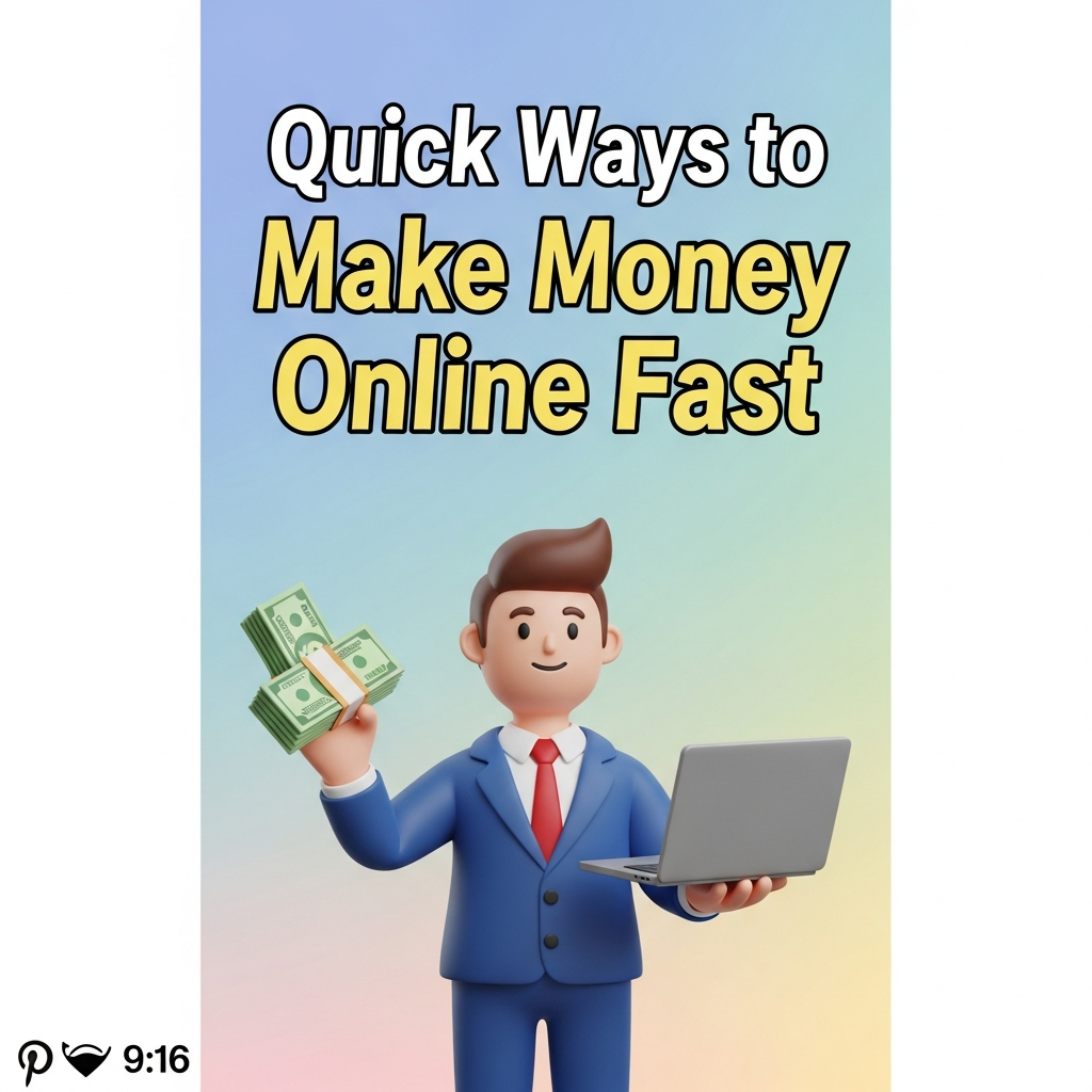 Quick Ways to Make Money Online Fast