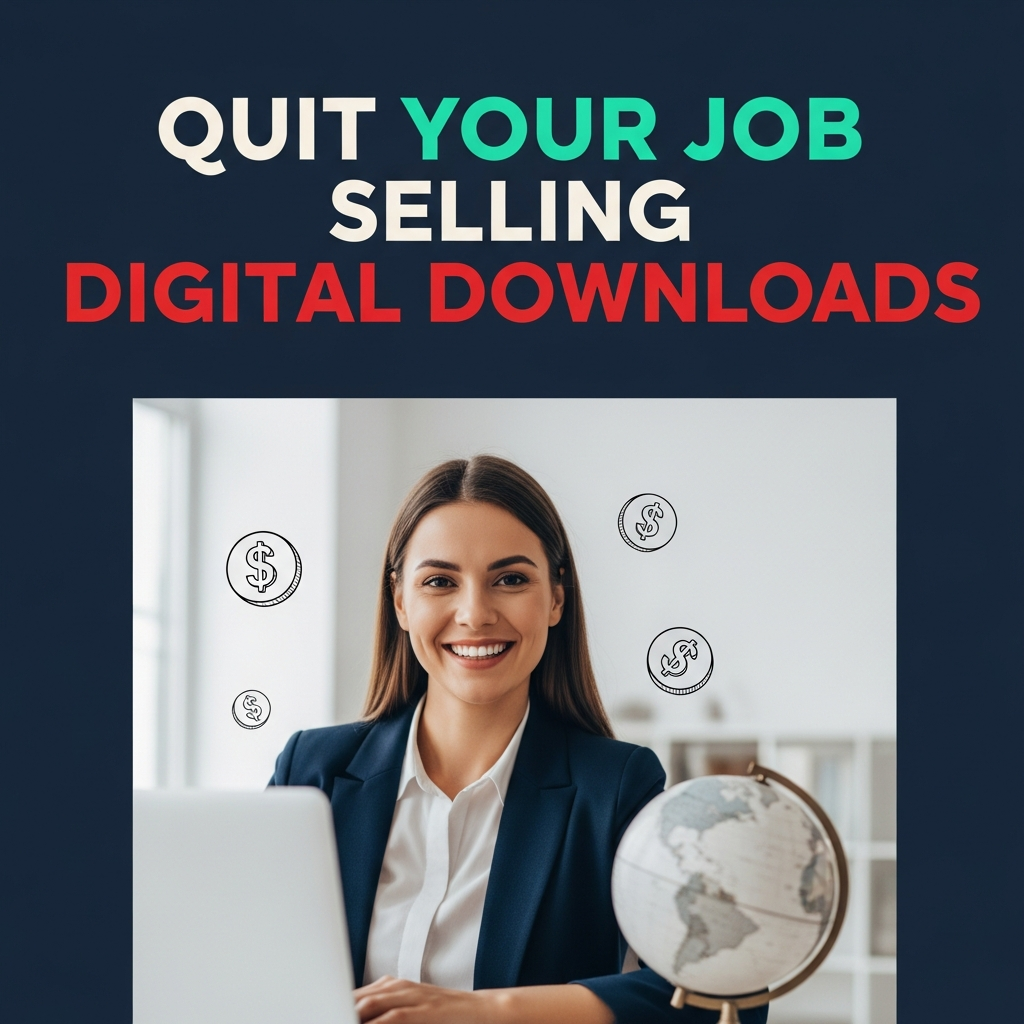 Quit Your Job Selling Digital Downloads