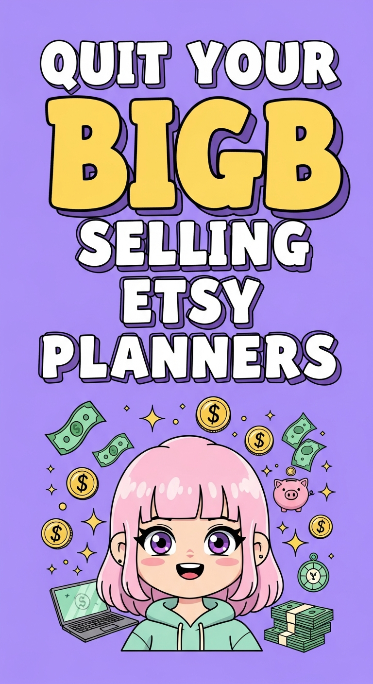 Quit Your Job Selling Etsy Planners