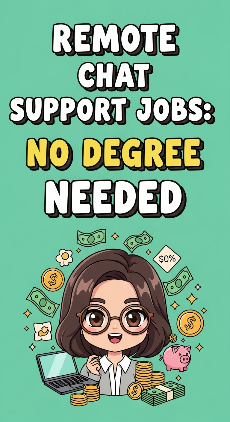 Remote Chat Support Jobs: No Degree Needed