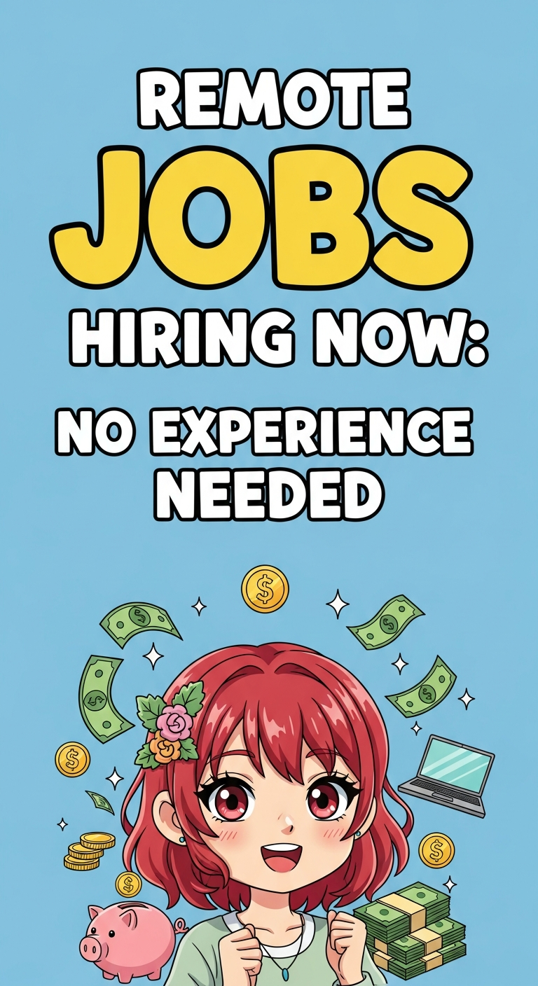 Remote Jobs Hiring Now: No Experience Needed
