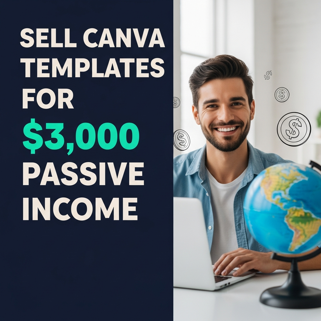 Sell Canva Templates for $3,000 Passive Income