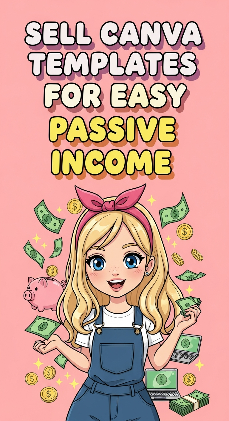 Sell Canva Templates for Easy Passive Income