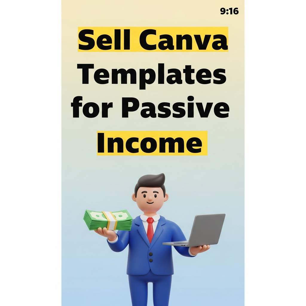 Sell Canva Templates for Passive Income