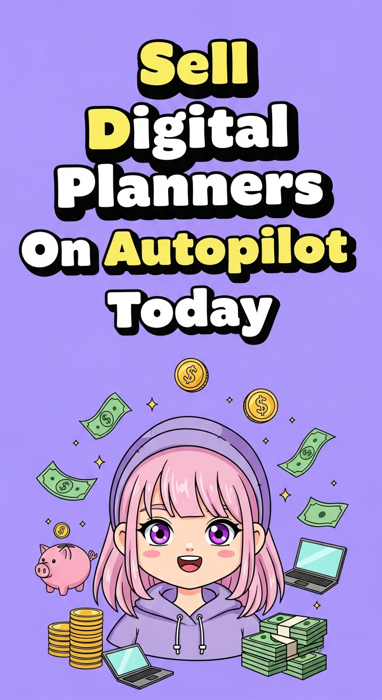 Sell Digital Planners On Autopilot Today