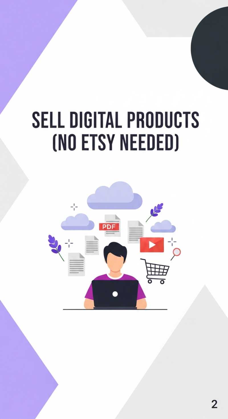 Sell Digital Products: 5 Better Platforms (No Etsy Needed!)