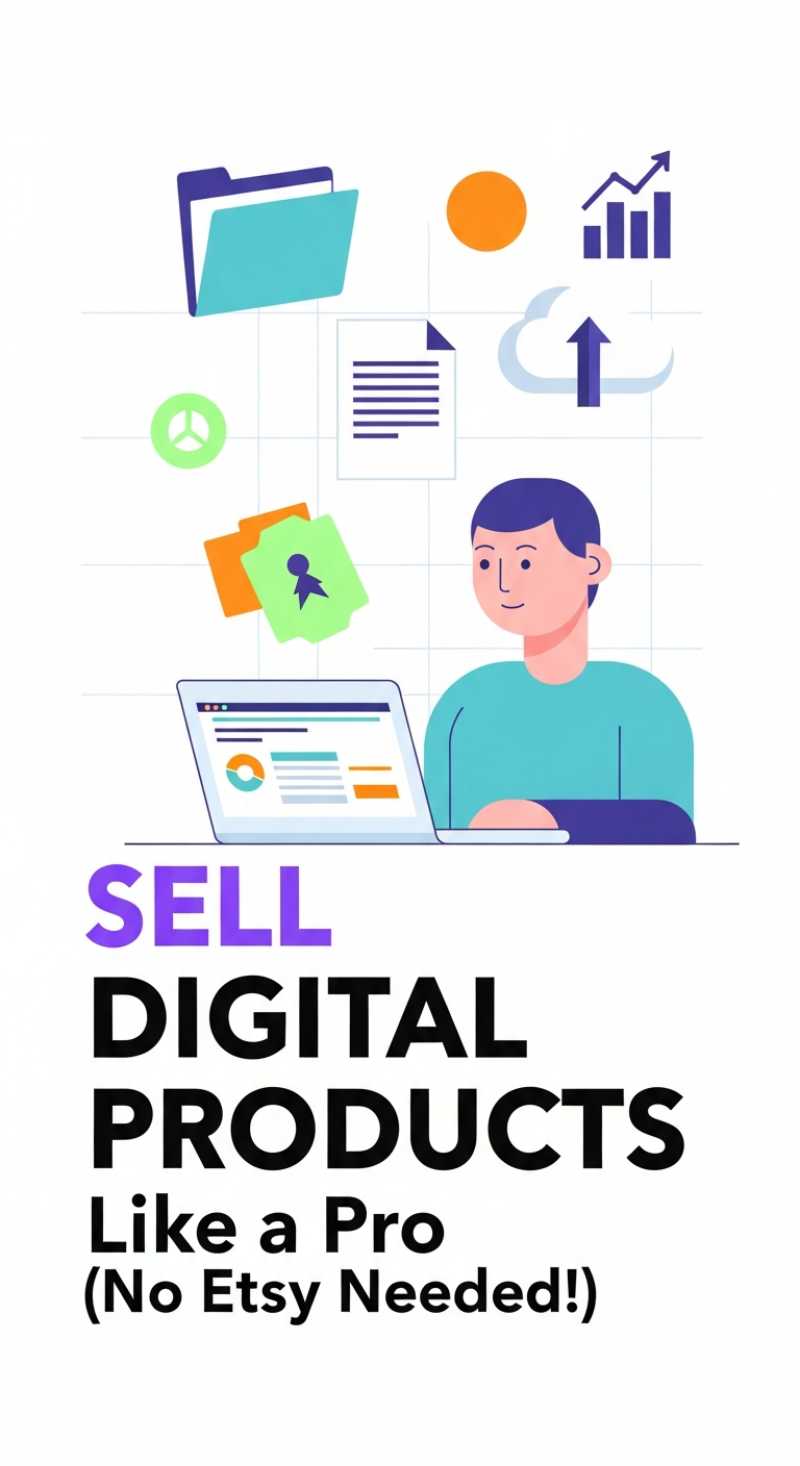 Sell Digital Products Like a Pro (No Etsy Needed!)