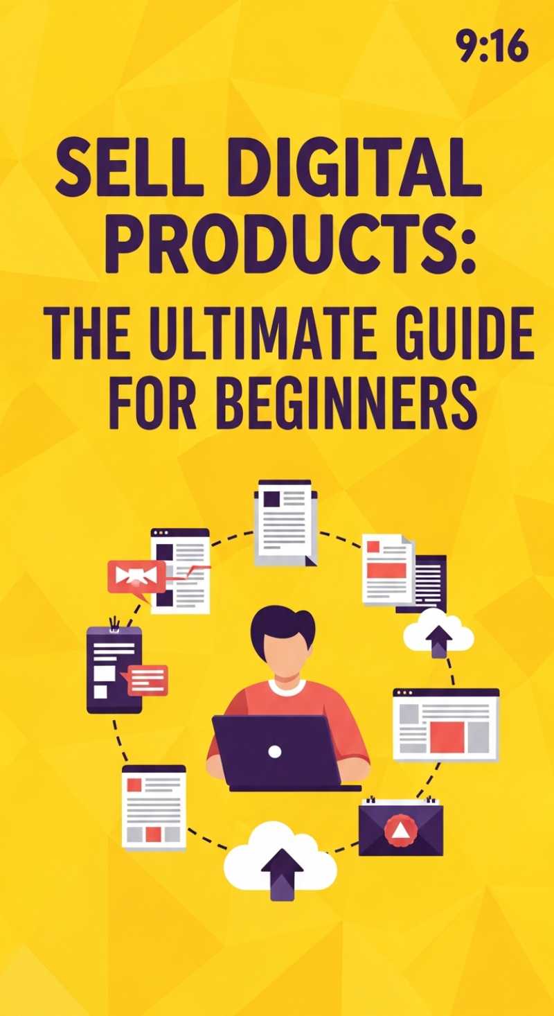 Sell Digital Products: The Ultimate Guide for Beginners