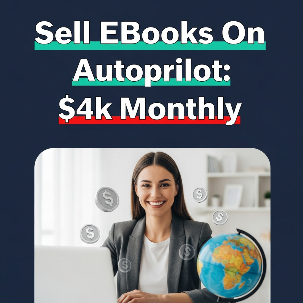 Sell Ebooks On Autopilot: $4k Monthly