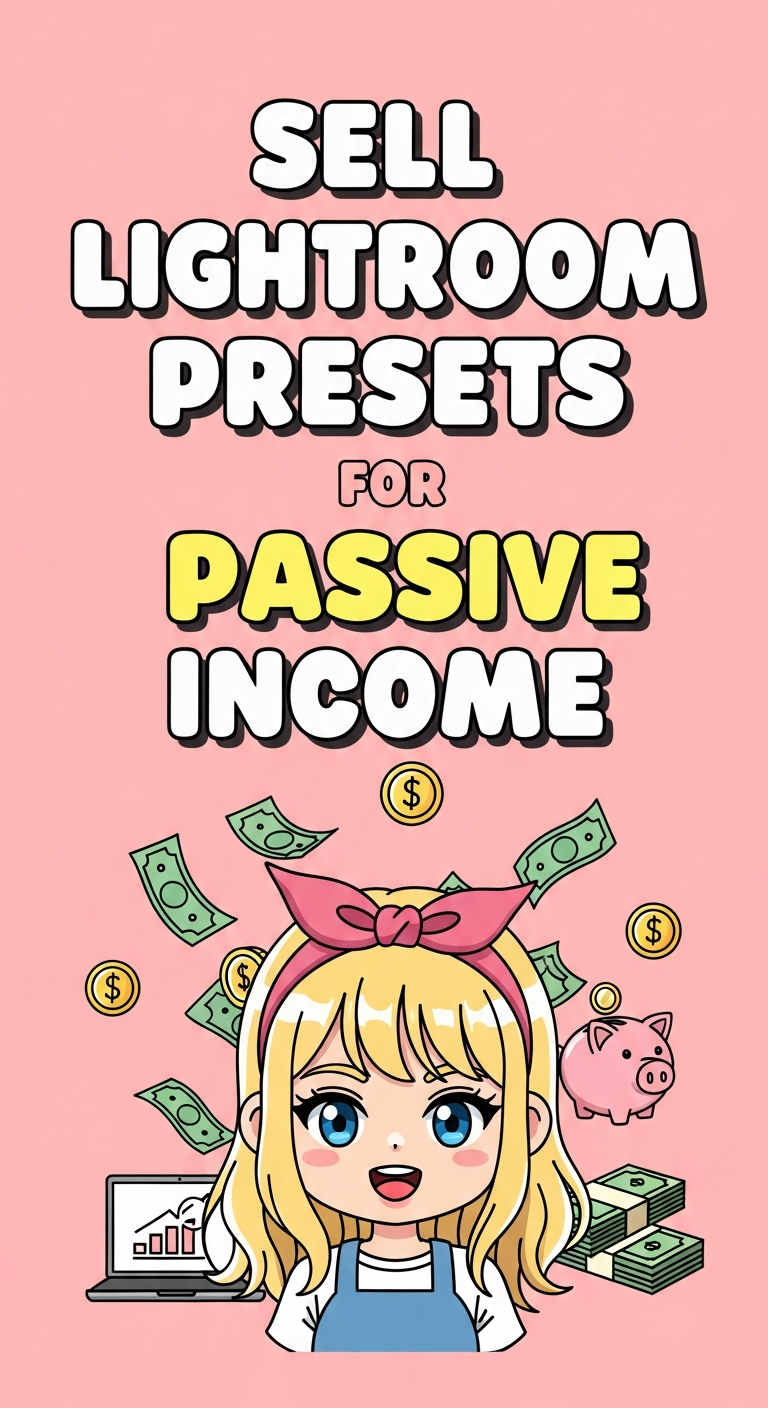 Sell Lightroom Presets for Passive Income