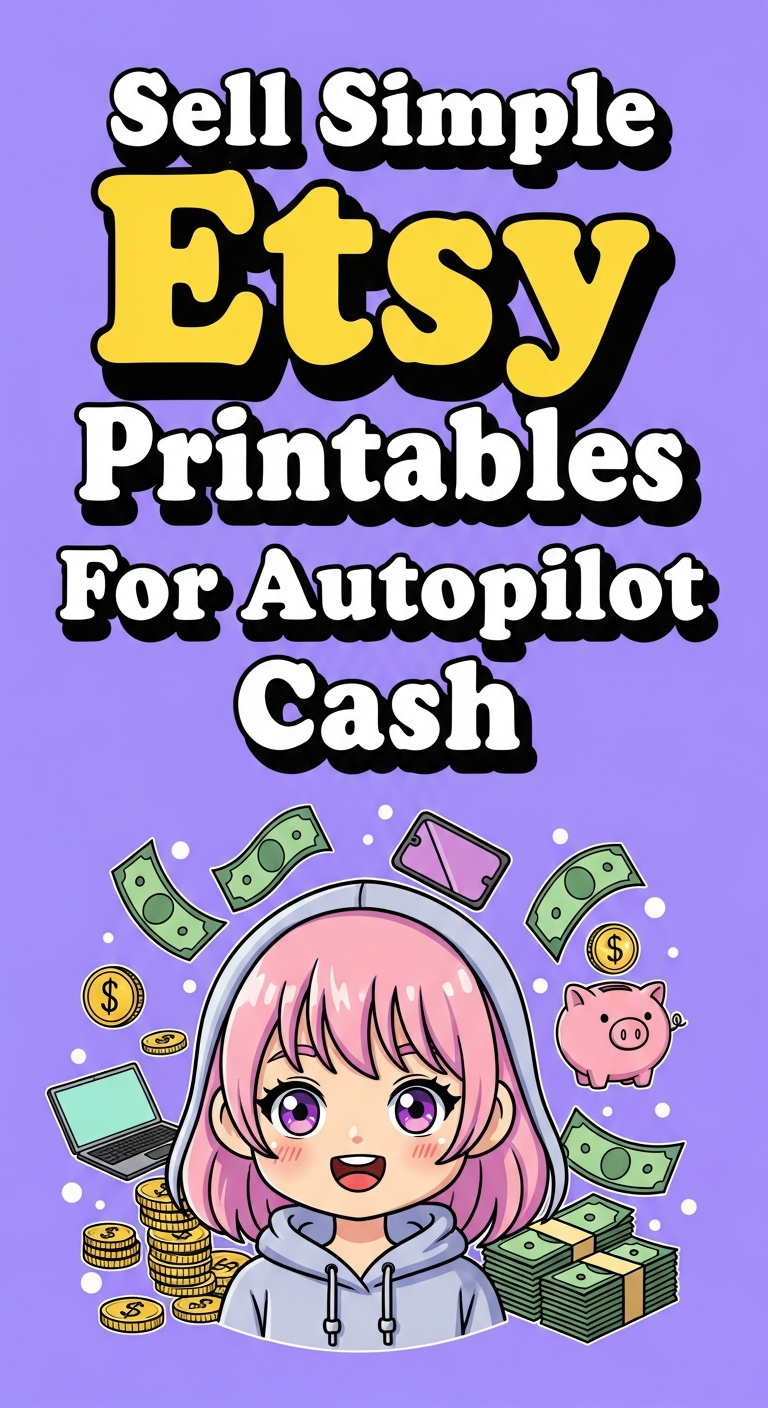Sell Simple Etsy Printables For Autopilot Cash