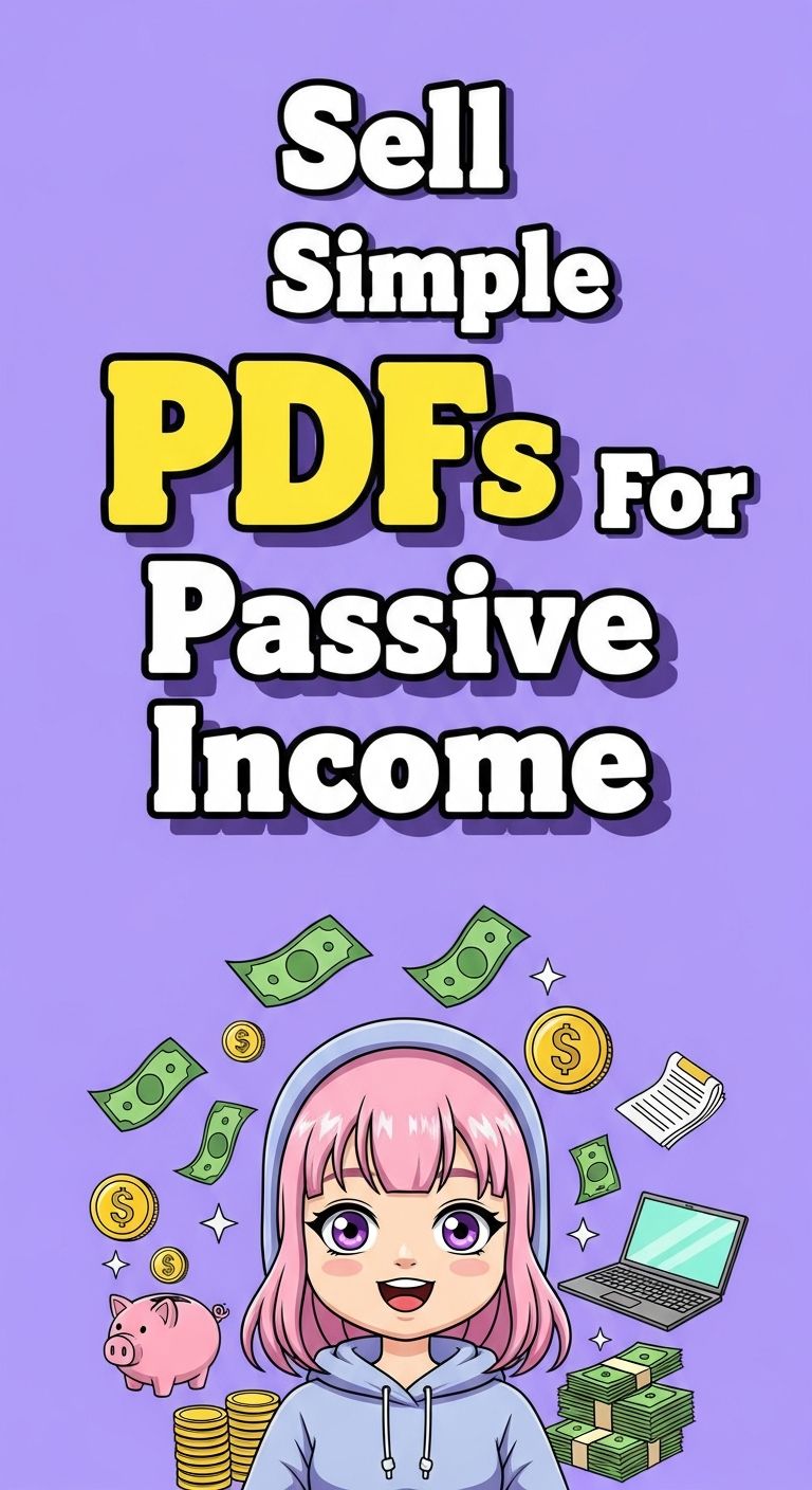 Sell Simple PDFs For Passive Income