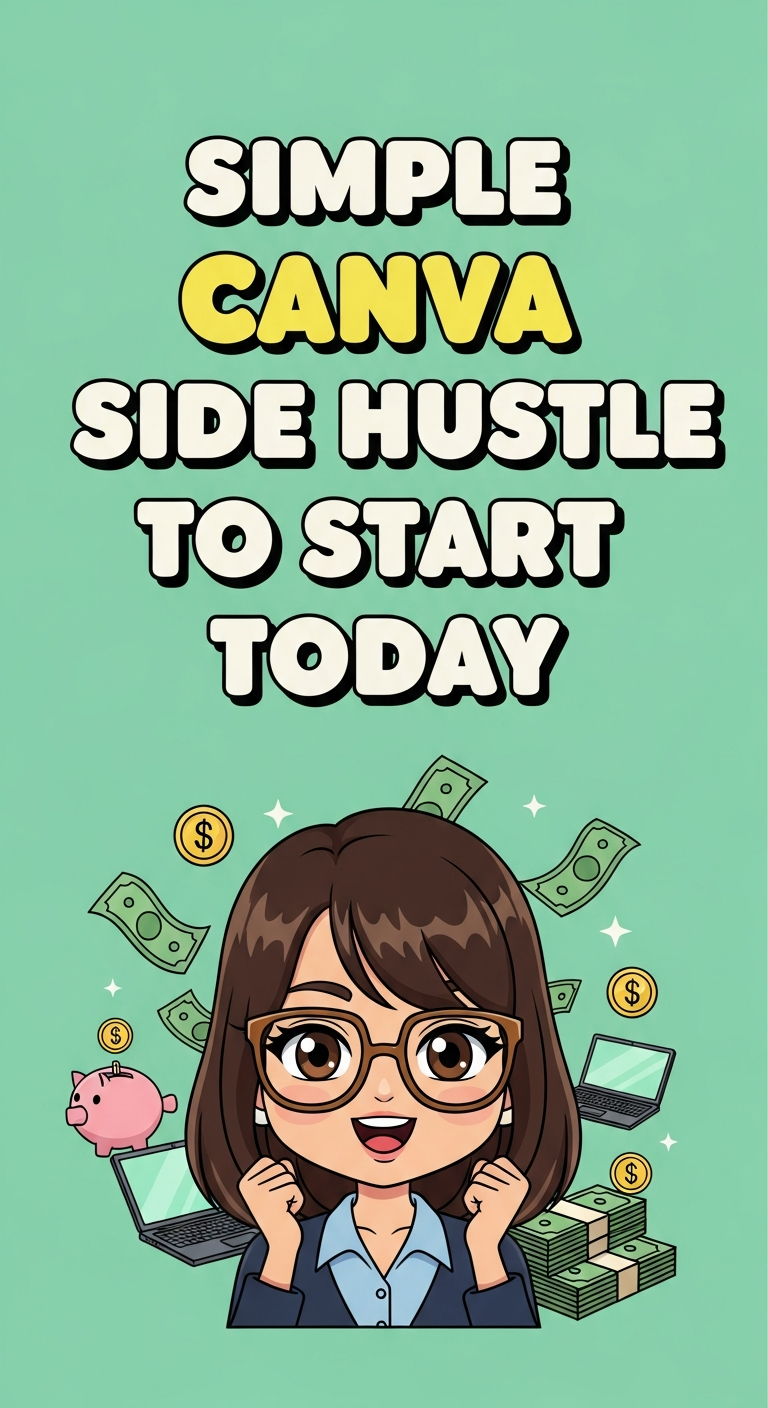 Simple Canva Side Hustle to Start Today