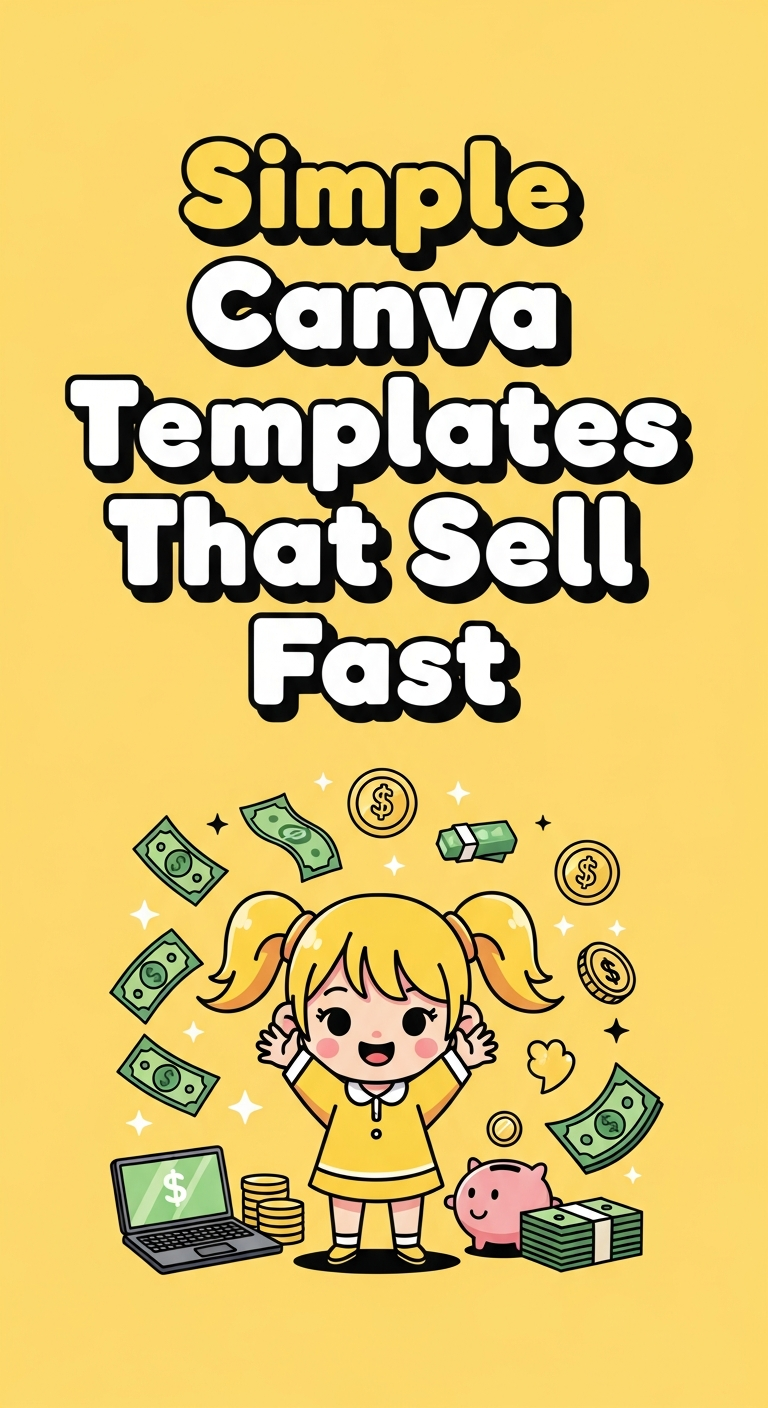 Simple Canva Templates That Sell Fast