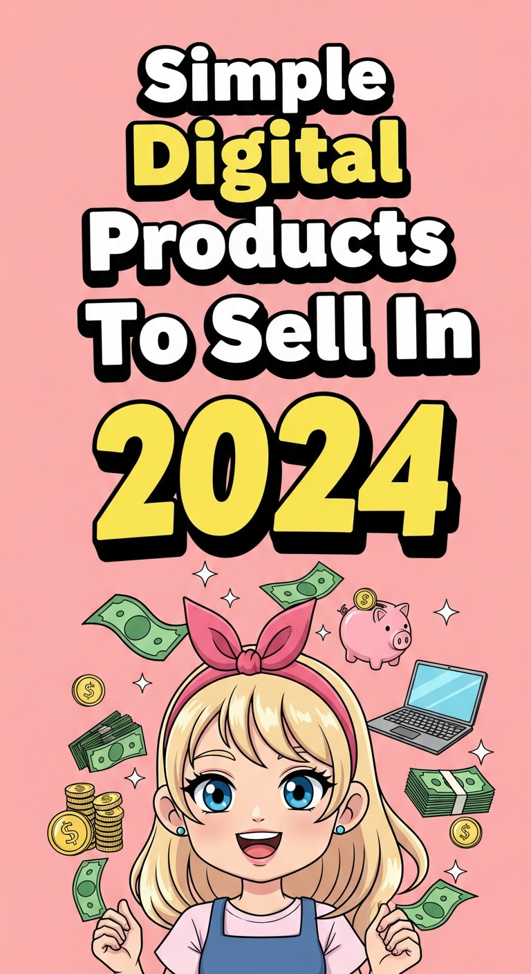 Simple Digital Products To Sell In 2024