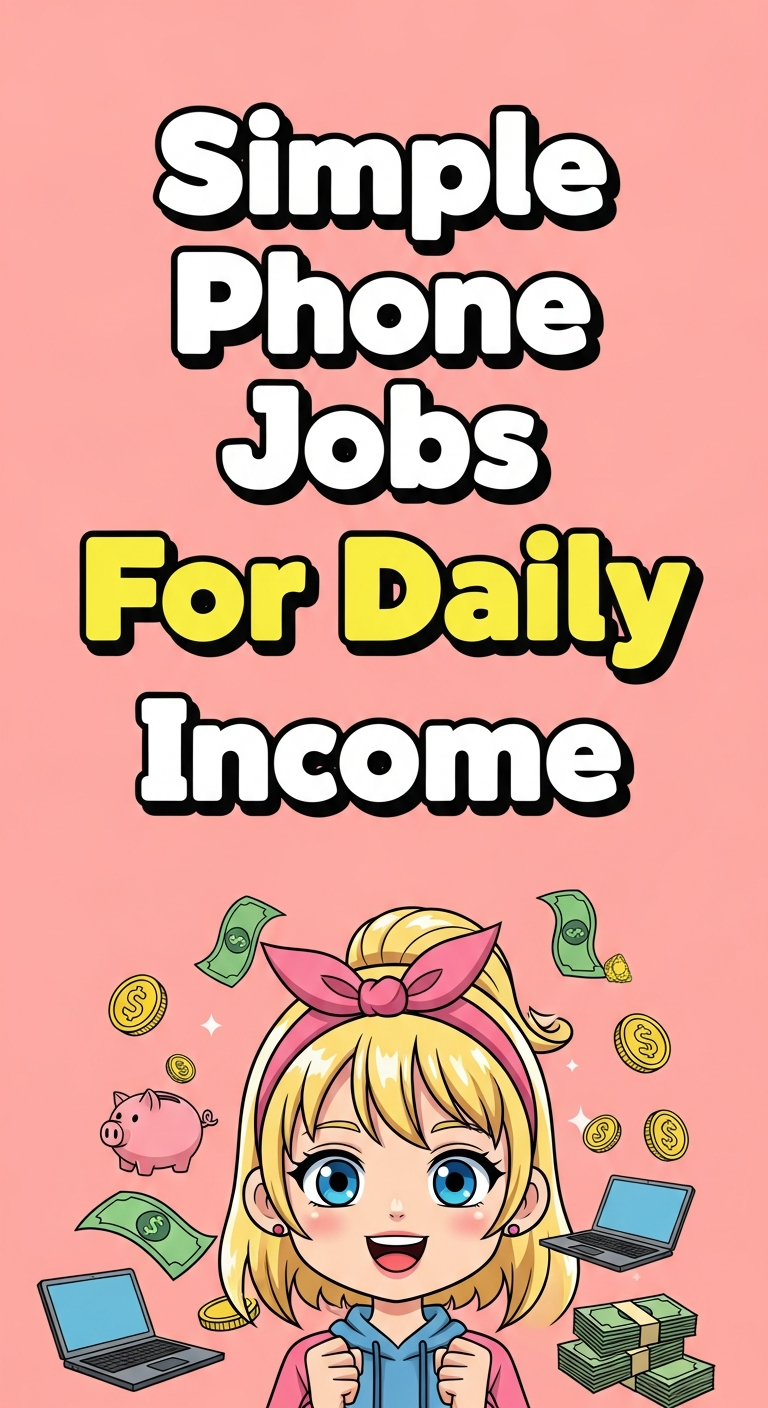 Simple Phone Jobs For Daily Income