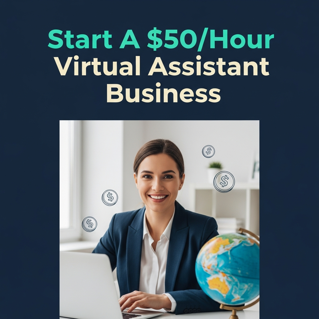 Start A $50/Hour Virtual Assistant Business