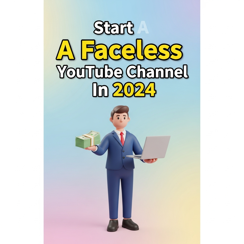 Start A Faceless YouTube Channel In 2024