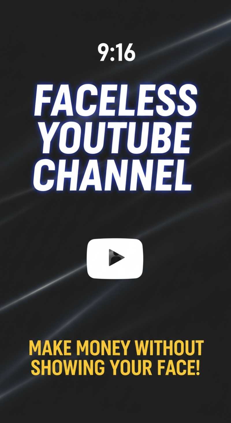 Start a Faceless YouTube Channel & Make Money Without Showing Your Face!
