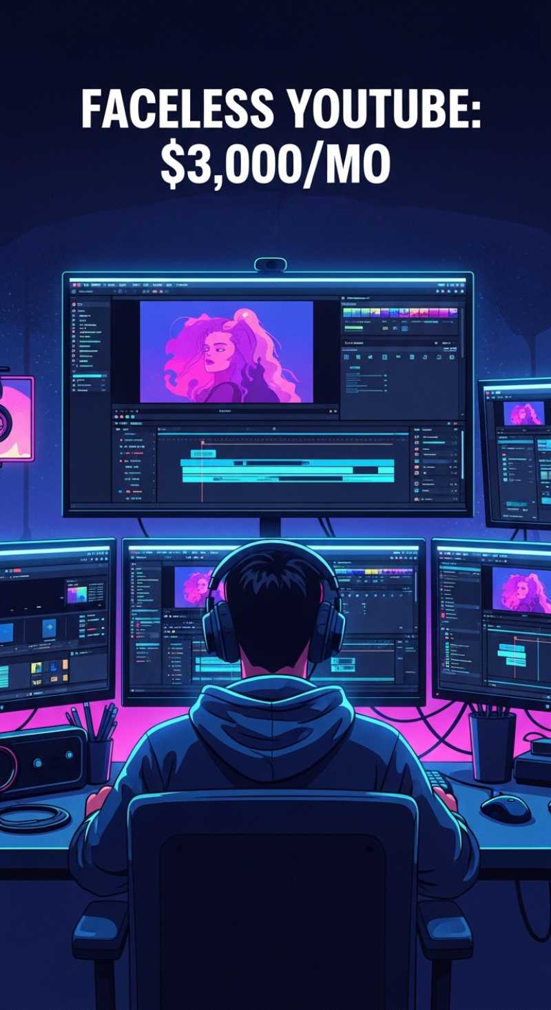 Start a Faceless YouTube Channel with AI