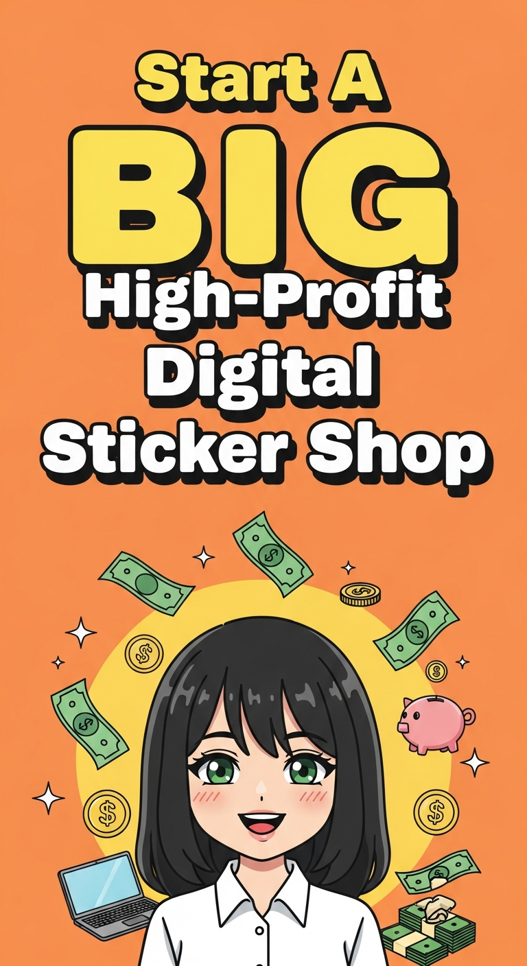 Start A High-Profit Digital Sticker Shop