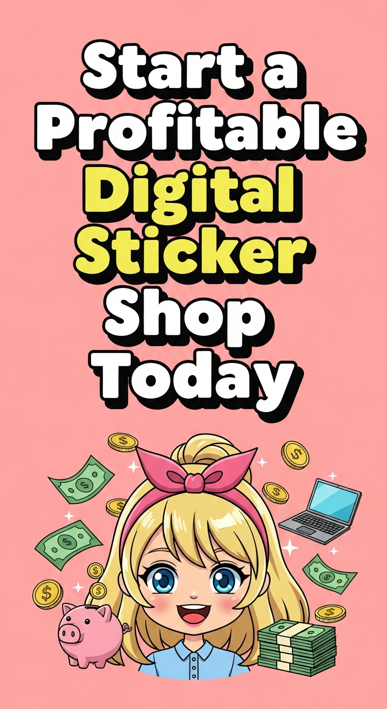 Start a Profitable Digital Sticker Shop Today