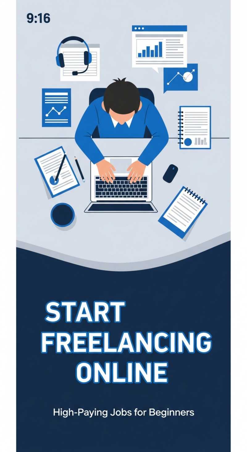 Start Freelancing Online: High-Paying Jobs for Beginners