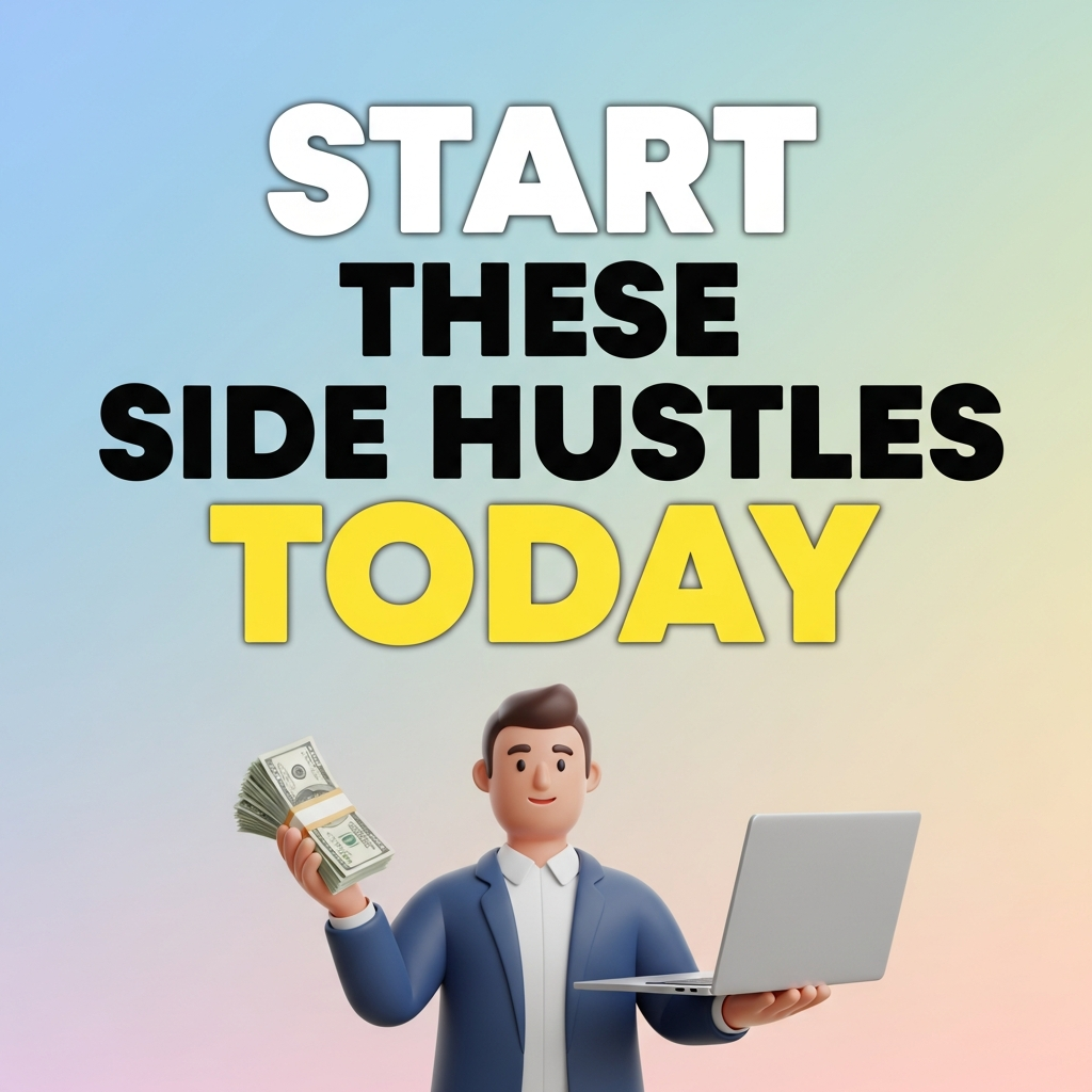 Start These Side Hustles Today