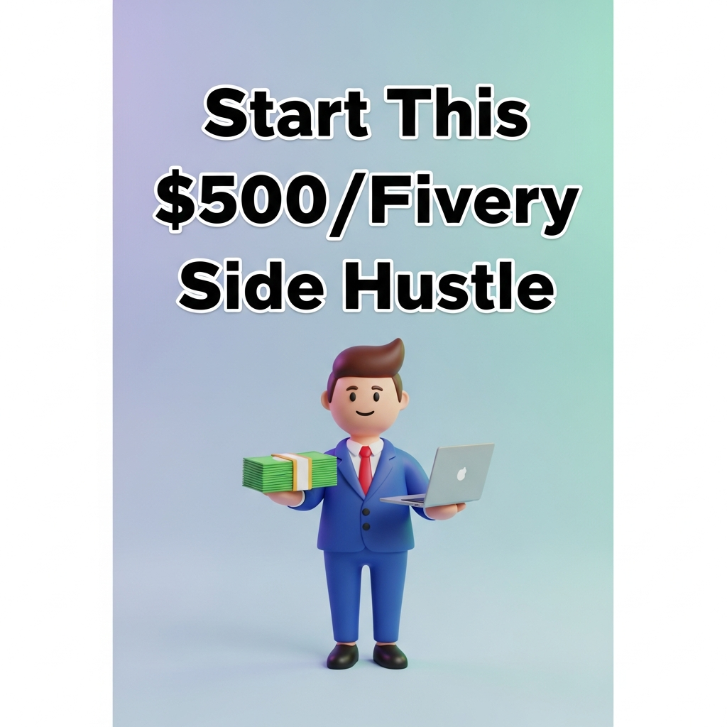 Start This $500/Day Fiverr Side Hustle