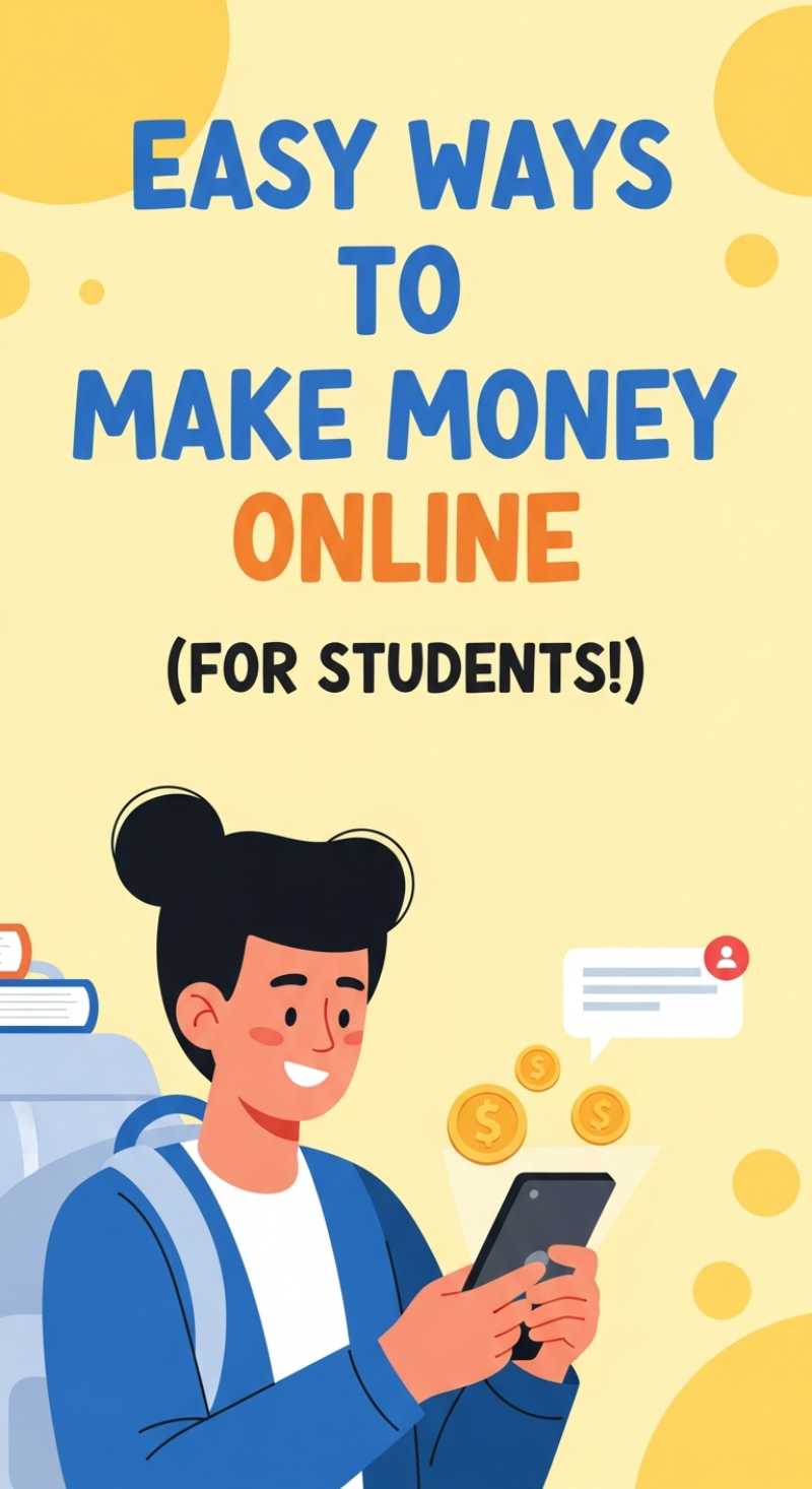 Super Easy Ways to Make Money Online (Even as a Student!)