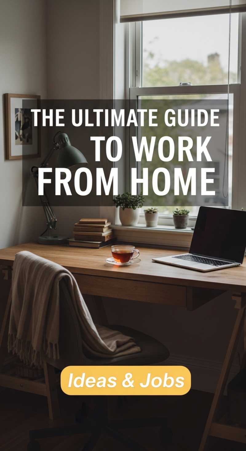 The Ultimate Guide to Work From Home Ideas & Jobs