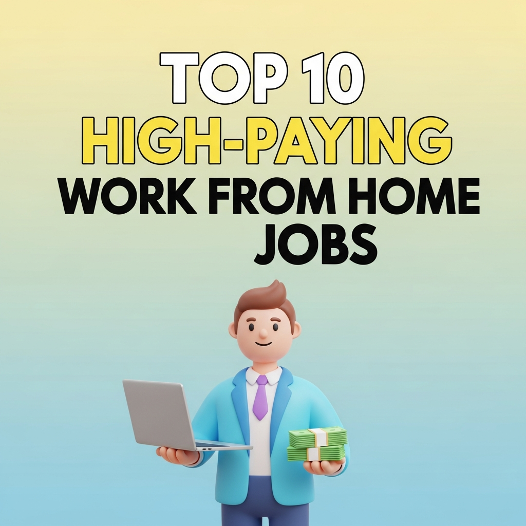 Top 10 High-Paying Work From Home Jobs
