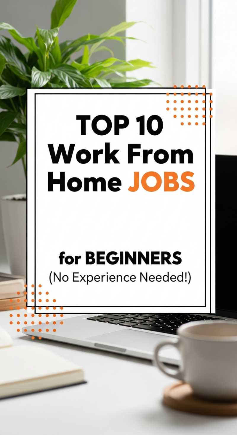 Top 10 Work From Home Jobs for Beginners (No Experience Needed!)