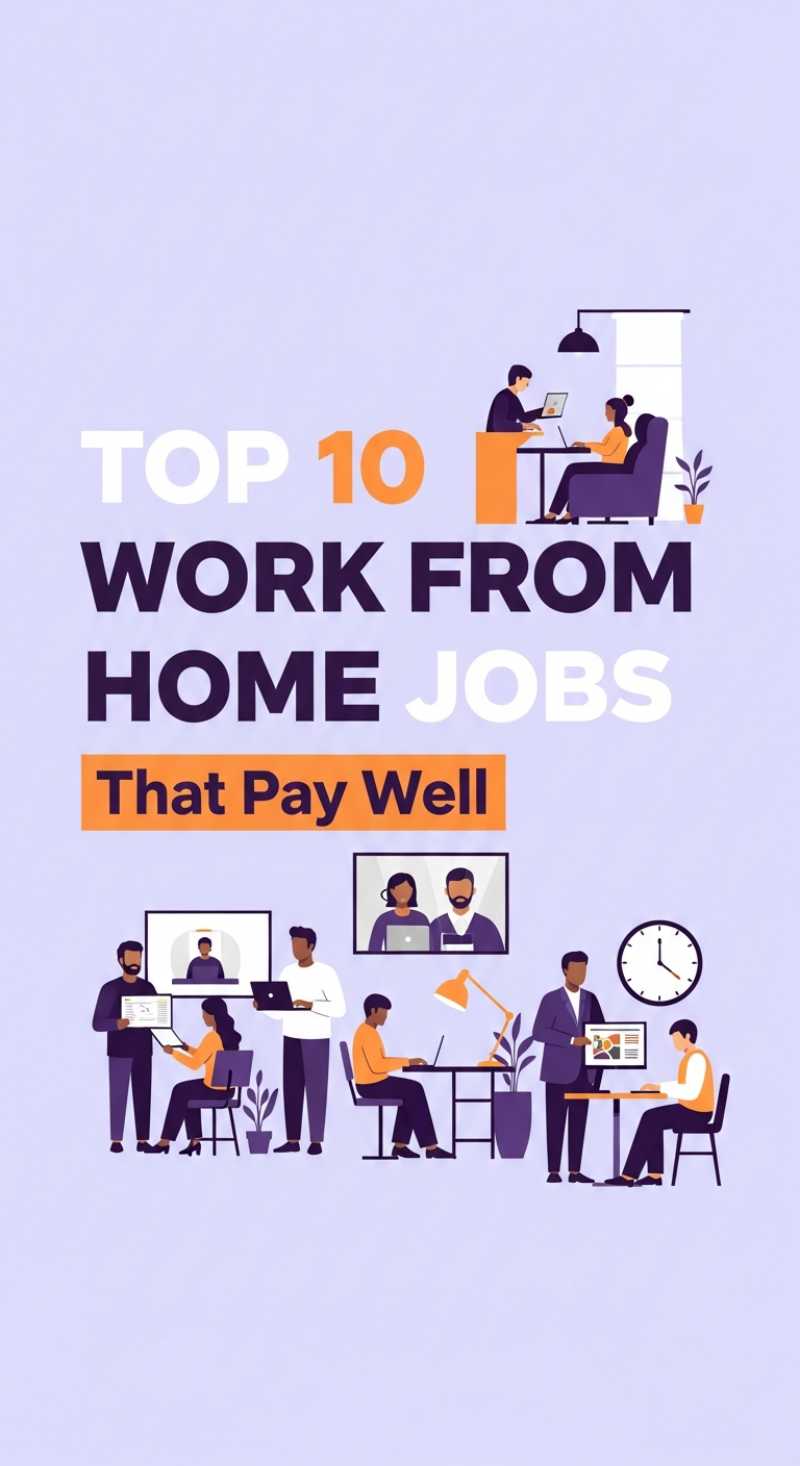 Top 10 Work From Home Jobs That Pay Well