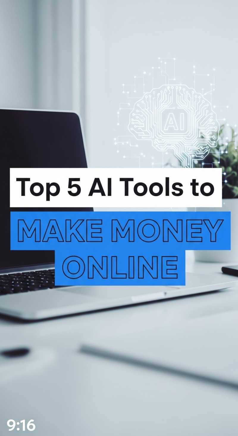 Top 5 AI Tools to Make Money Online in 2024