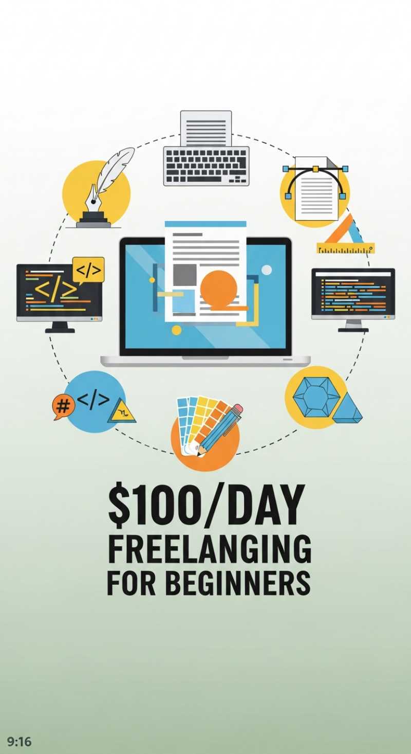 Top 5 Freelance Skills to Earn $100/Day Online