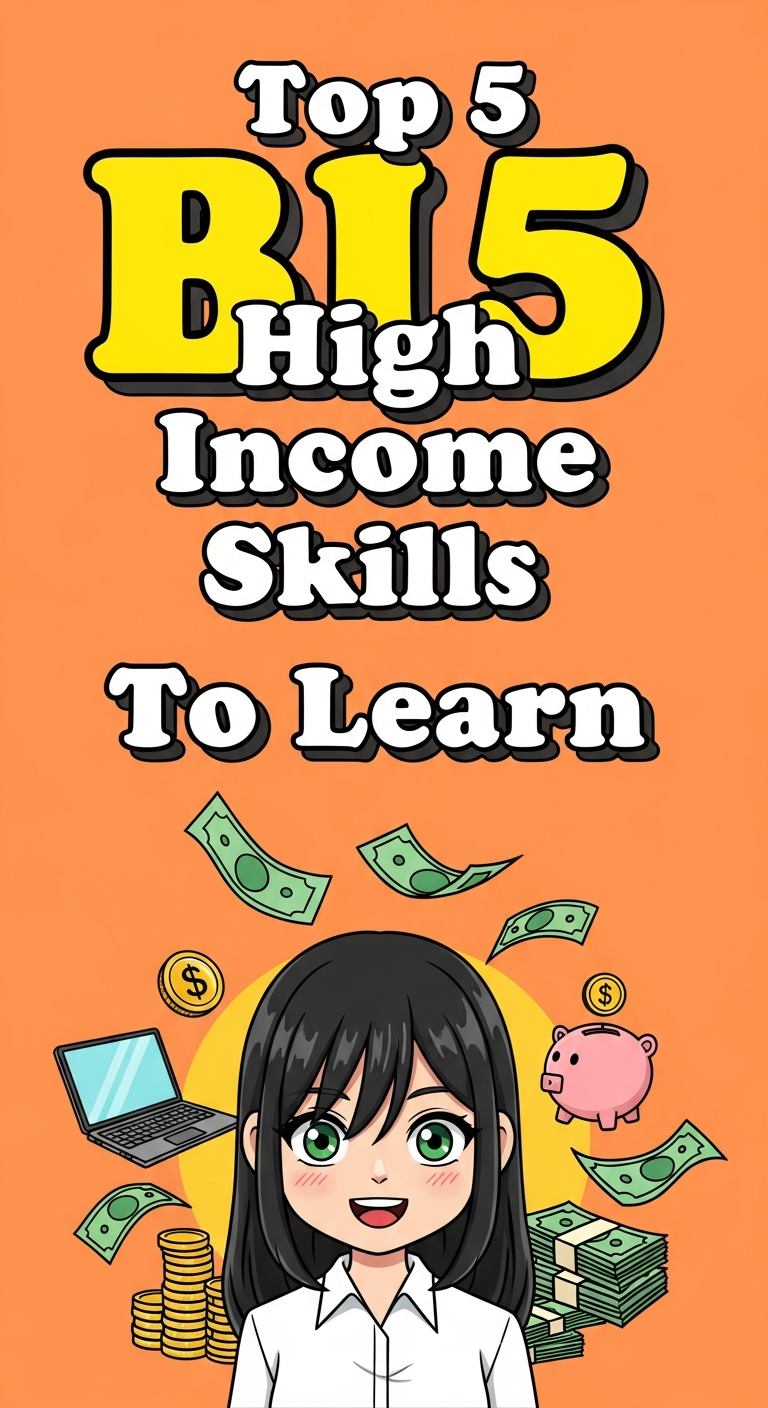 Top 5 High Income Skills To Learn