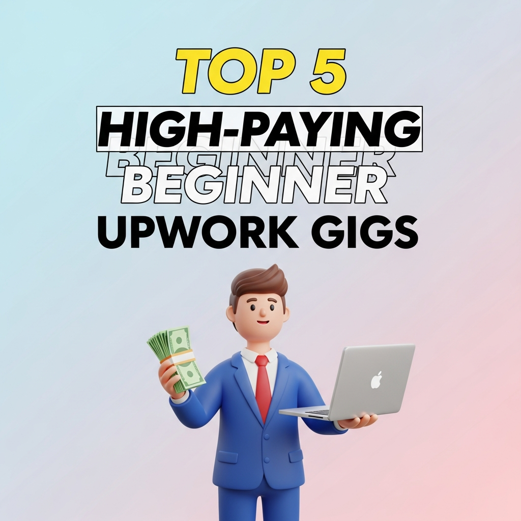 Top 5 High-Paying Beginner Upwork Gigs
