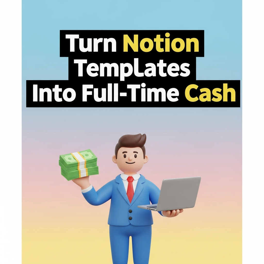 Turn Notion Templates Into Full-Time Cash
