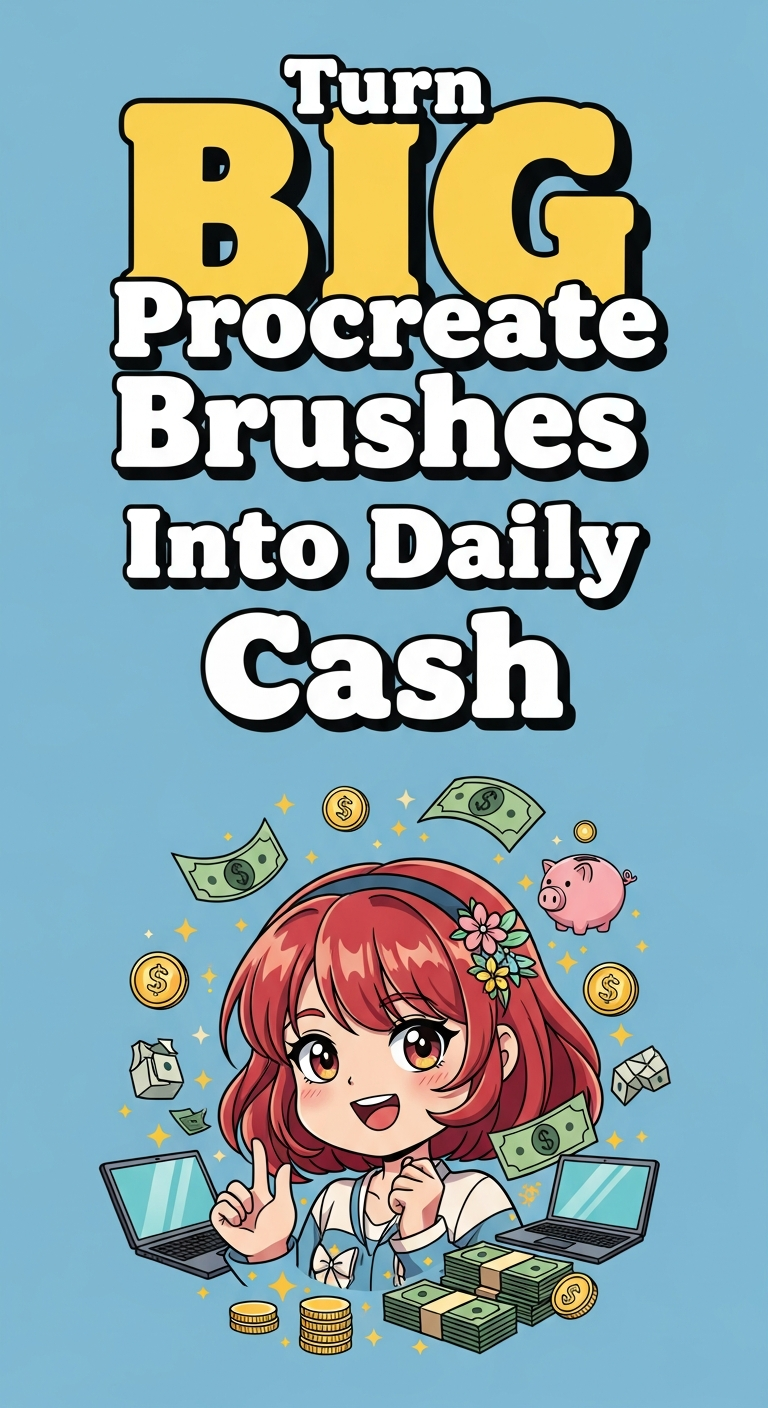 Turn Procreate Brushes Into Daily Cash