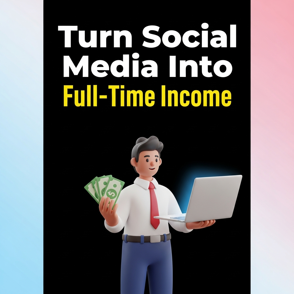 Turn Social Media Into Full-Time Income